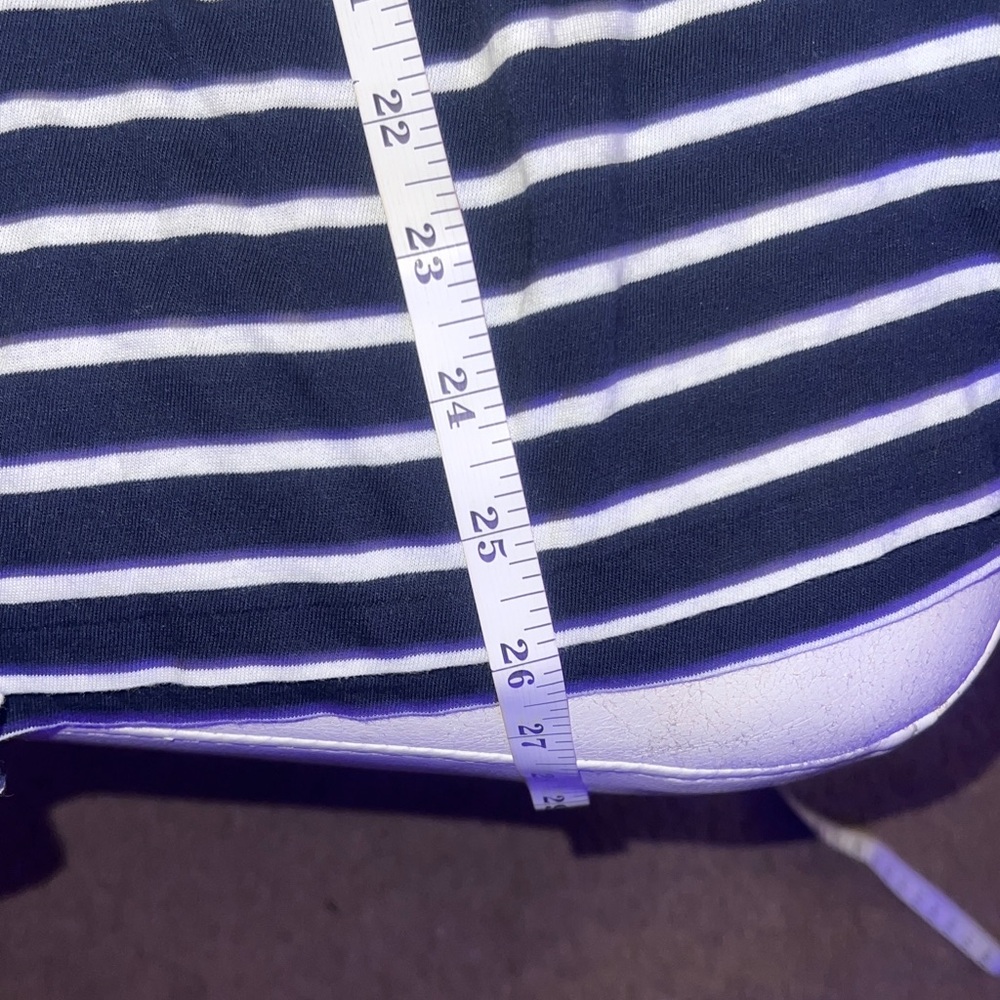POLO Ralph Lauren (XL) Navy & White Striped Shirt - Picture 6 of 6
